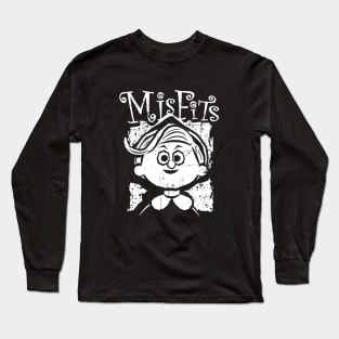 Misfits of Christmas Town: Hermey the Elf (white print) Long Sleeve T-Shirt